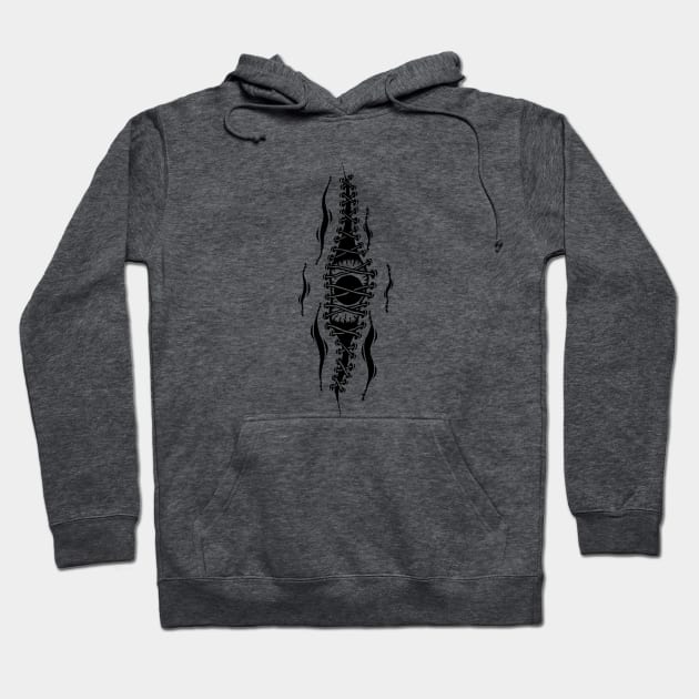 STITCHES Hoodie by Shaun Manley